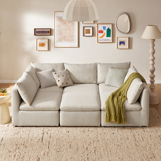 Macy Pit-sectional Sofa, Oat [2nd gen]