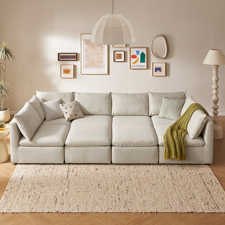 Macy Pit-sectional Sofa, Oat [2nd gen]