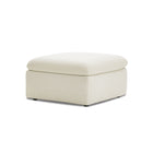 Macy Ottoman with Storage, Oat [2nd Gen]