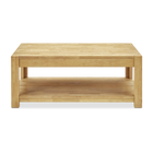 Logan Solid Wood Rectangle Coffee Table
