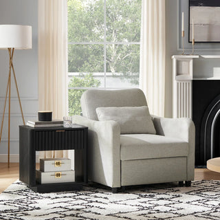 Sophie chair, Light Gray Fabric