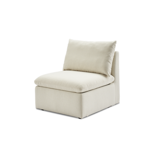 Macy Armless Storage Seat, Oat [2nd Gen]