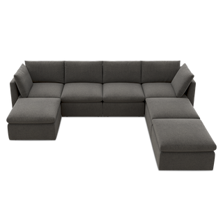 Macy 7-Seat U-Shaped Modular Sofa