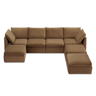 Macy 7-Seat U-Shaped Modular Sofa