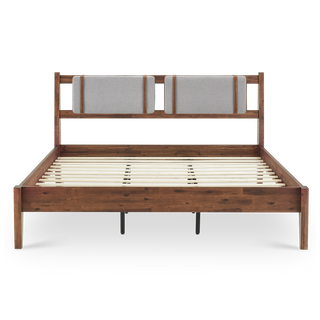 Ted Bed Frame (King) with Removable Upholstered Headboard