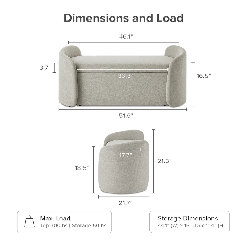 Sophie Storage Bench