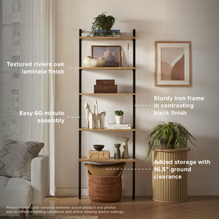 Norwin Entertainment Center (5 Tier Shelf)