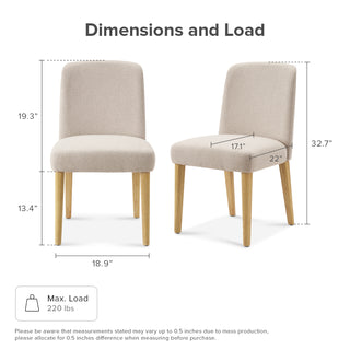 Logan Solid Wood 6-Seater Dining Set