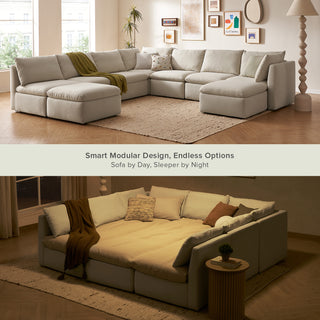 Macy Pit-sectional Sofa, Oat [2nd gen]