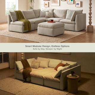 Macy Pit-sectional Sofa, Oat [2nd gen]