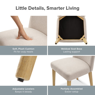 Logan Upholstered Chair Set