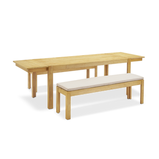 Logan Solid Wood 6-Seater Dining Set