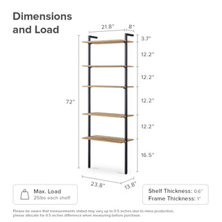 Norwin Modular Ladder Shelving (Set of 3)