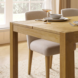 Logan Solid Wood Extendable Dining Table