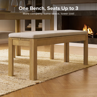 Logan Upholstered Dining Bench