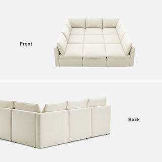 Macy Pit-sectional Sofa, Oat [2nd gen]
