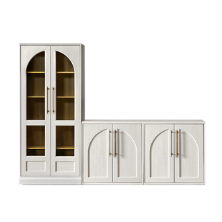 Blake L Shape Entertainment Center Style 2