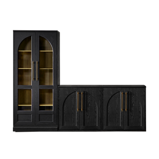 Blake L Shape Entertainment Center Style 2