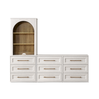 Blake L Shape Entertainment Center Style 1