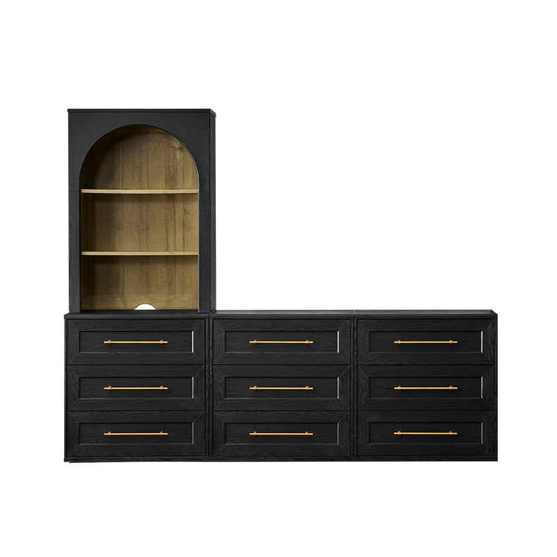 Blake L Shape Entertainment Center Style 1