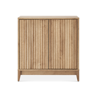 Brooklyn Modular Cabinet in Golden Oak, single cabinet shown front on