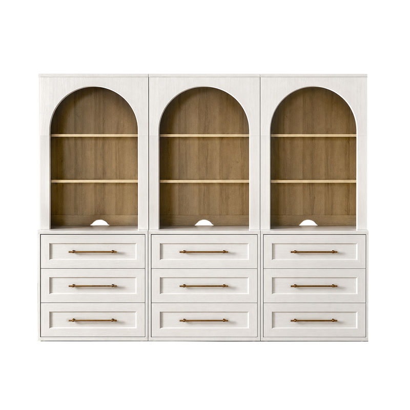 Blake 3 Drawer Dresser with Hutch