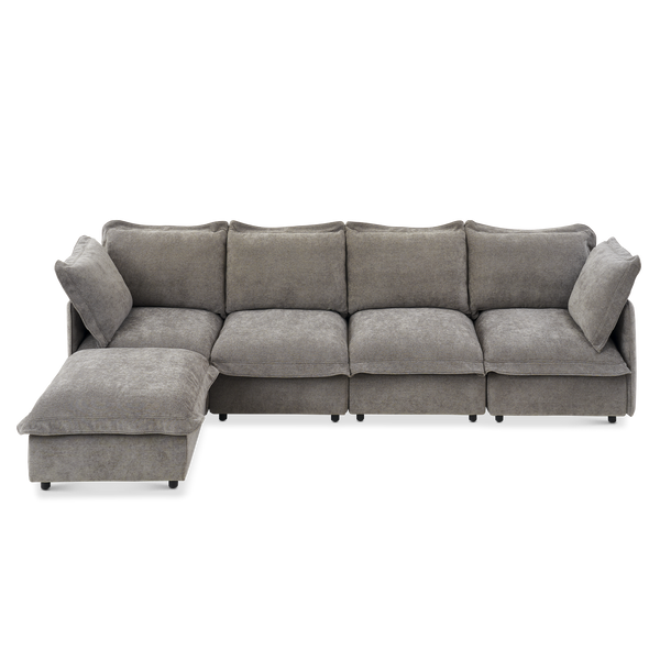 Qoosh 5-Seat L-Shaped Cloud Sofa