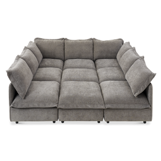 Qoosh 9-Seat Cloud Pit Sectional
