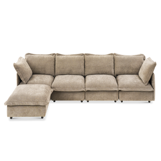 Qoosh 5-Seat L-Shaped Cloud Sofa
