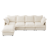 Qoosh 5-Seat L-Shaped Cloud Sofa
