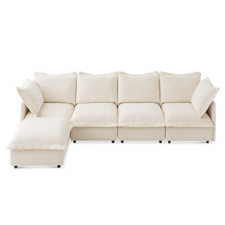 Qoosh 5-Seat L-Shaped Cloud Sofa