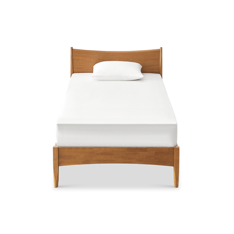 Retrovie Mid-Century Modern Twin Bed