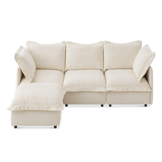 Qoosh 4-Seat L-Shaped Cloud Sofa