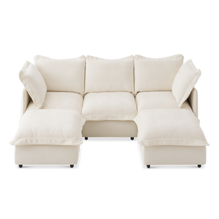 Qoosh 5-Seat U-Shaped Cloud Sofa