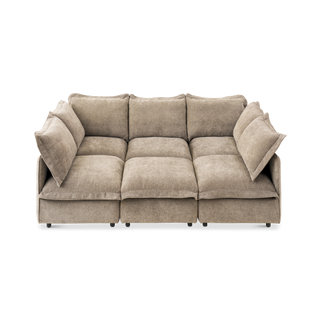 Qoosh 6-Seat Cloud Pit Sectional