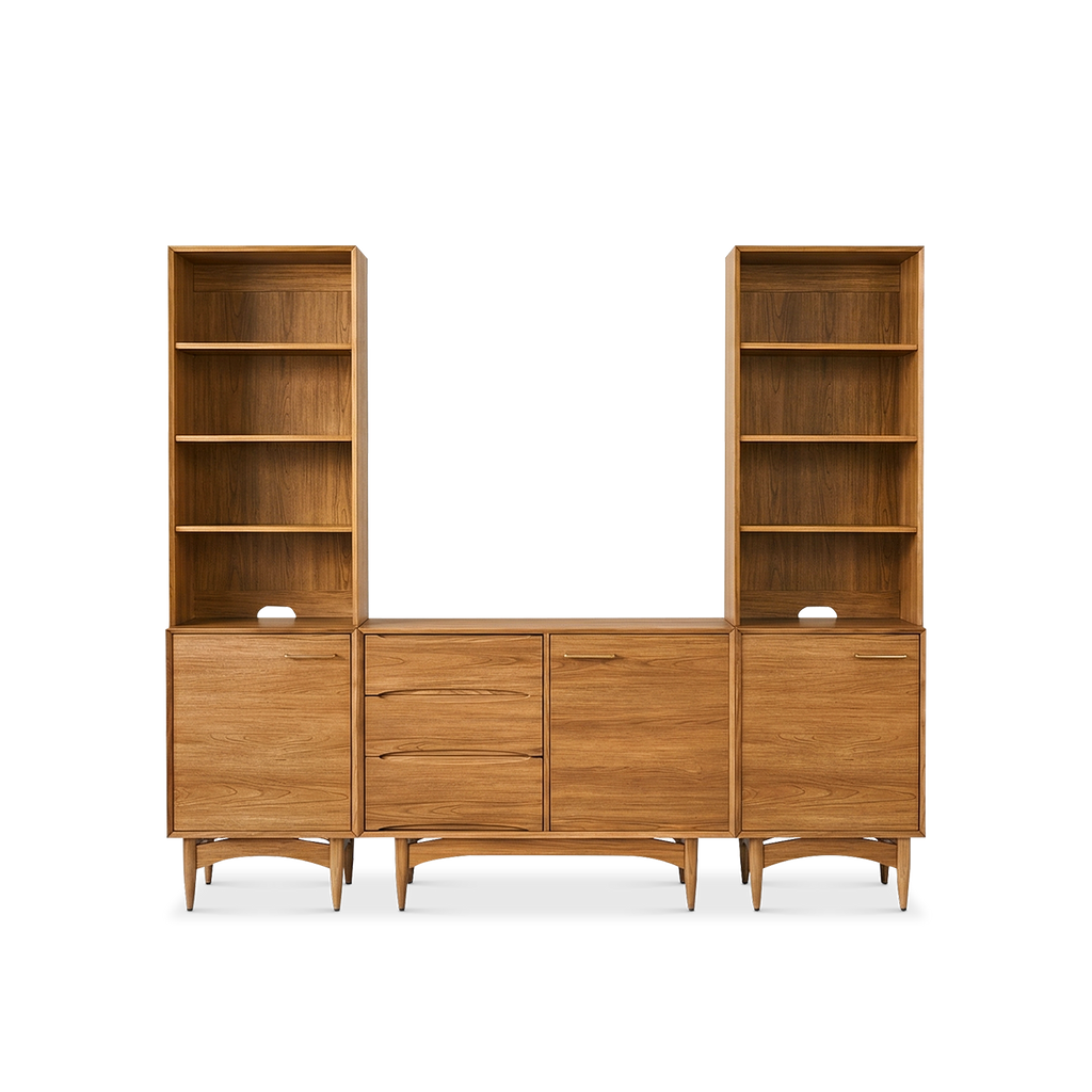 Wooden Media Rack スペースエイジ モダン ミッドセンチュリー Retrovie Modular 79