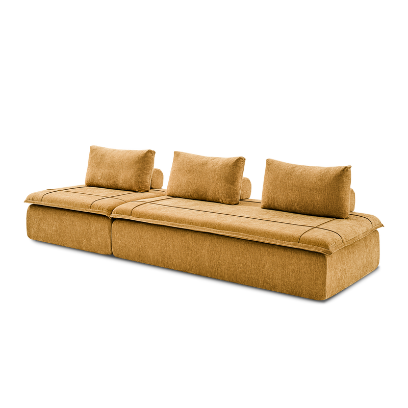 Pooof Block Modular Sofa, 3 Seater