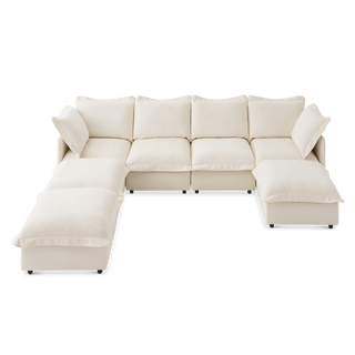 Qoosh 7-Seat U-Shaped Cloud Sofa