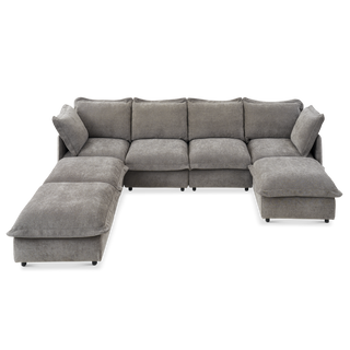 Qoosh 7-Seat U-Shaped Cloud Sofa
