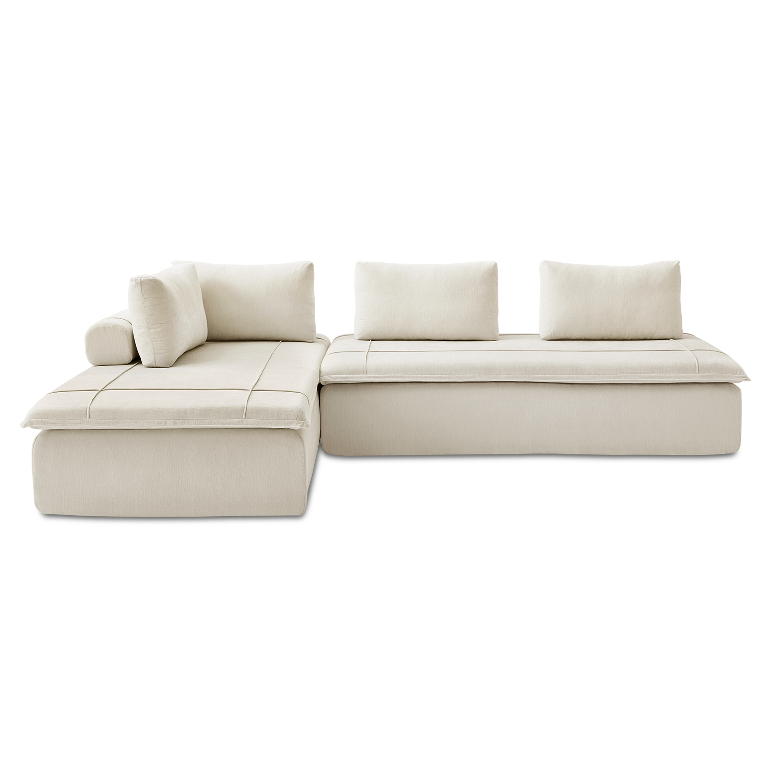 Pooof Block Modular Sofa, L-Shaped