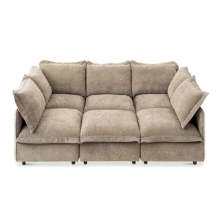 Qoosh 6-Seat Cloud Pit Sectional