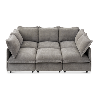 Qoosh 6-Seat Cloud Pit Sectional