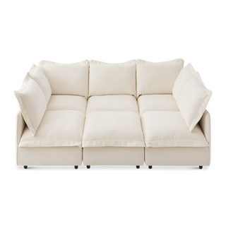 Qoosh 6-Seat Cloud Pit Sectional