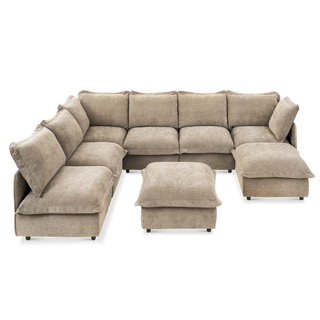 Qoosh 8-Seat U-Shaped Cloud Sofa