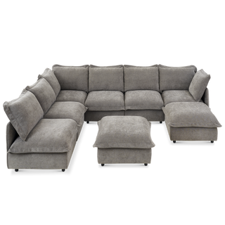 Qoosh 8-Seat U-Shaped Cloud Sofa