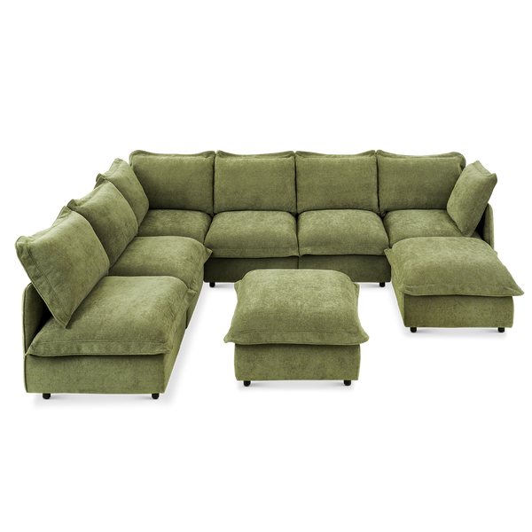 Qoosh 8-Seat U-Shaped Cloud Sofa