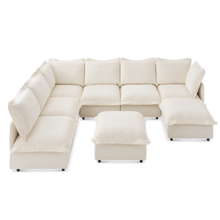 Qoosh 8-Seat U-Shaped Cloud Sofa
