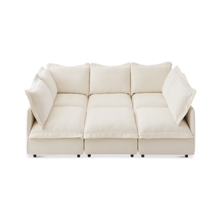 Qoosh 6-Seat Cloud Pit Sectional
