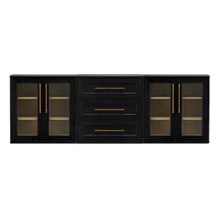 Blake 3 Piece Entertainment Center with Storage