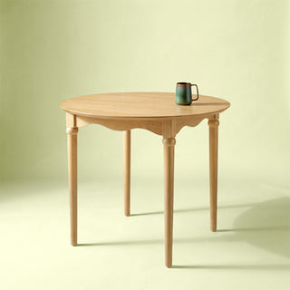 Elowen Farmhouse Bistro Round Dining Table